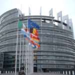 Facciata della Corte dei diritti umani di Strasburgo
