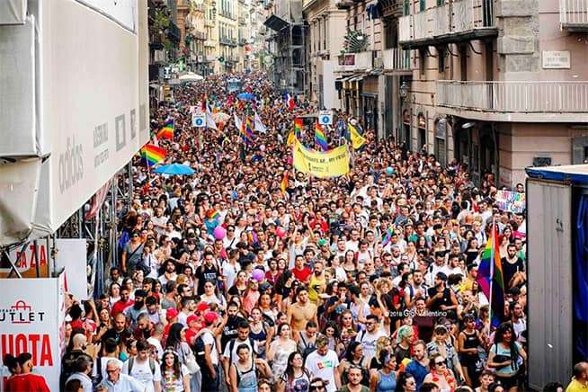 Gay Pride 2018 Napoli in 30000 al Mediterranean Pride coolcuore